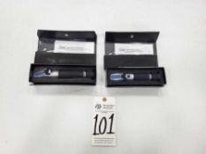 (2) LINK RHB SERIES HANDHELD BRIX REFRACTOMETERS FOR MEASURING WATER-BASED COOLANT