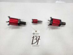(3) GRIPPALL COOLANT ACTIVATED BAR PULLERS