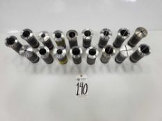 ASSORTED 20C HARDINGE COLLETS
