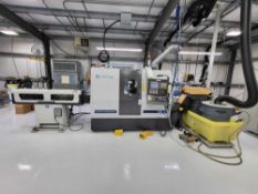 2011 HARDINGE T-42 BIG BORE MSY SUPER PRECISION LATHE WITH LNS BAR FEEDER, CHIP CONVEYOR