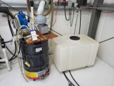 CUSTOM 55 GALLON WATER BASED SPENT COOLANT RECYCLING EVAPORATING SYSTEM