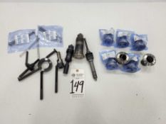 HARDINGE 16C DEAD LENGTH COLLET SYSTEM, EXTRA DL COLLETS, 16C SPRING EJECTORS AND 16C SOLID STOP