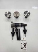 HARDINGE 20C DEAD LENGTH COLLET SYSTEM AND 4 DEAD LENGTH COLLETS