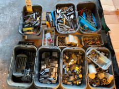 LOT OF CUTTERS, CARBIDE TOOLING, DRILL BITS