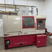 2005 GANESH CYCLONE 32SC 7-AXIS CNC LATHE - MTA TRACER 65S BAR FEEDER, CONVEYOR, WITH SPARE PARTS