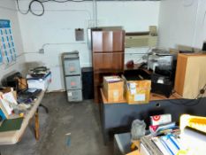 ASSORTED OFFICE EQUIPMENT AND ALL CONTENTS