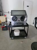 CENTRAL MACHINERY BENCH TOP BLAST CABINET