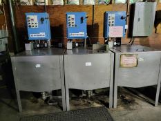 STOELTING RTW-230-W ULTRASONIC PARTS WASHER WITH BASKETS AND JETS