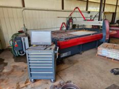 2016 12' X 7' OMAX MAXIEM 2030 WATERJET - ONLY 106 TOTAL MACHINE HOURS