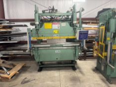 1990 50 TON X 6' BETENBENDER HYDRAULIC PRESS BRAKE - LIGHT CURTAINS, CNC AUTOMEC BACKGAUGE
