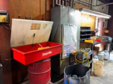 MISCELLANEOUS TOOLING, GRAYMILLS PARTS WASHER AND SHOP EQUIPMENT