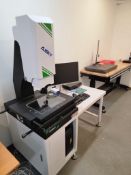 2024 AUSKY AQC320 HIGH ACCURACY CNC COORDINATE MEASURING MACHINE, WITH COMPUTER AND MONITOR