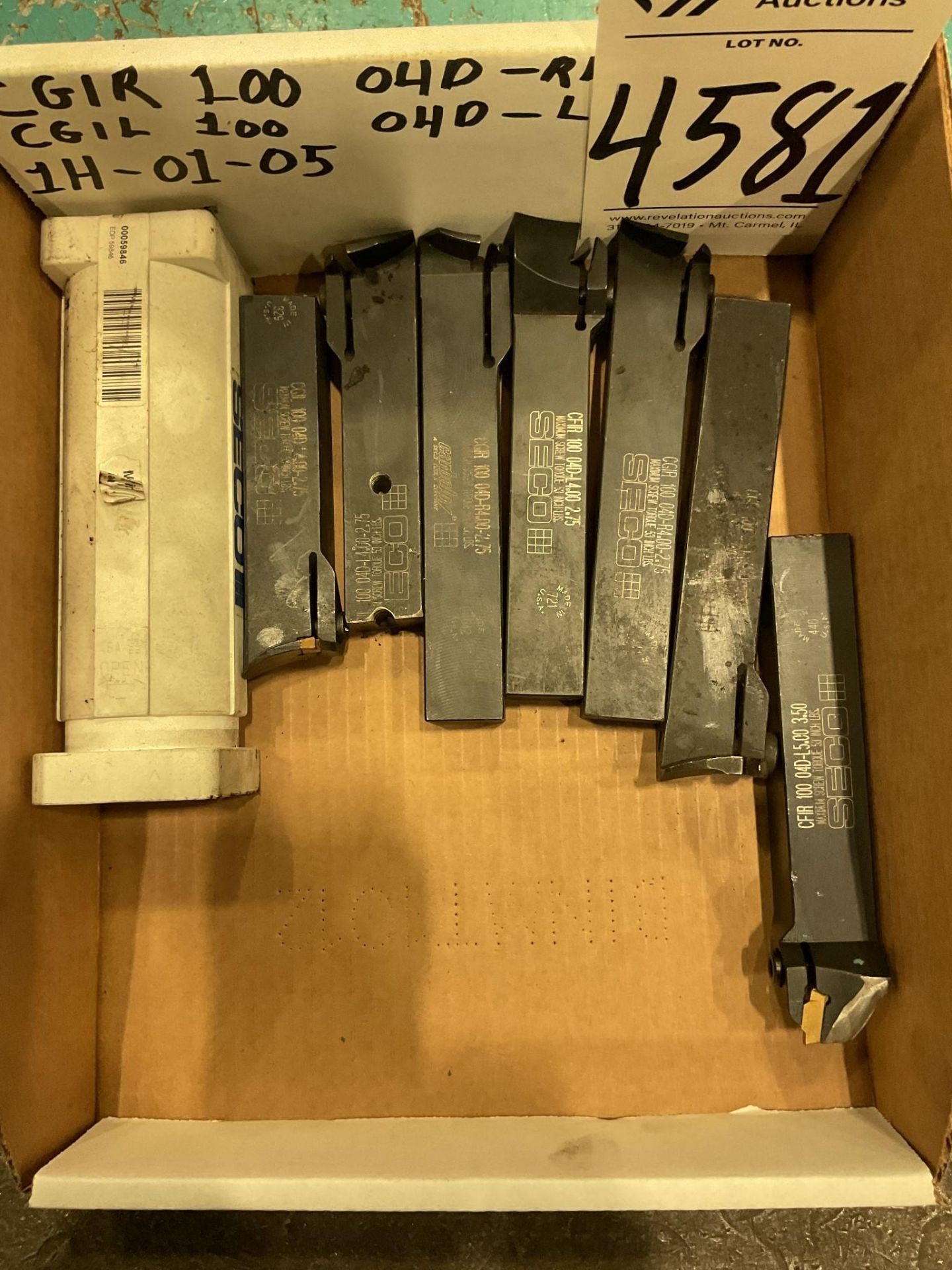 SECO 1” SHANK INDEXABLE TURNING TOOL HOLDERS - Image 2 of 13