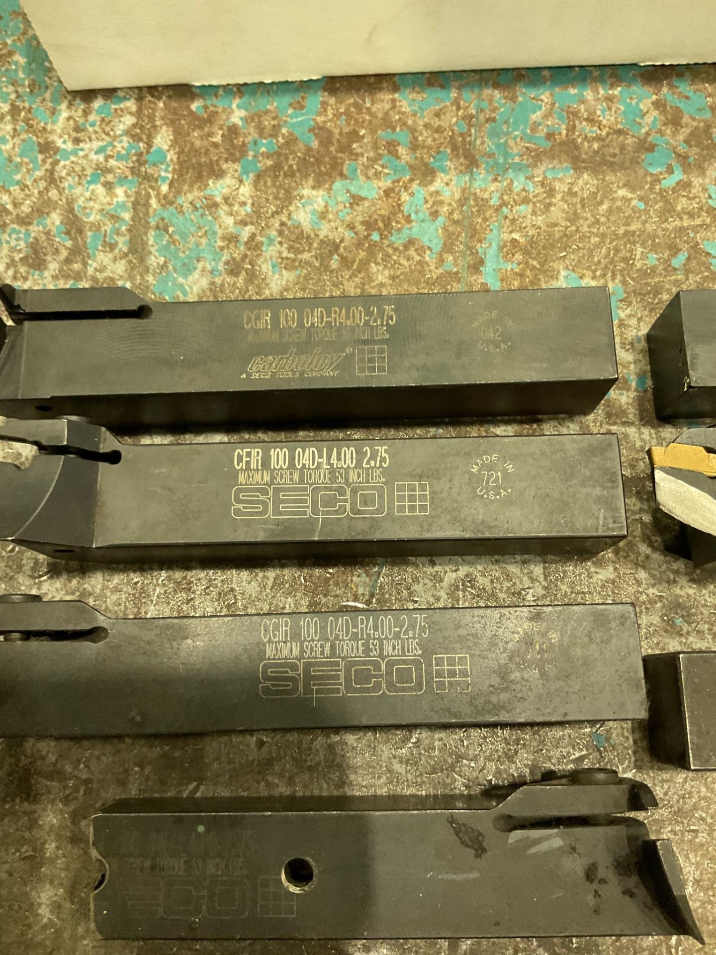 SECO 1” SHANK INDEXABLE TURNING TOOL HOLDERS - Image 4 of 13