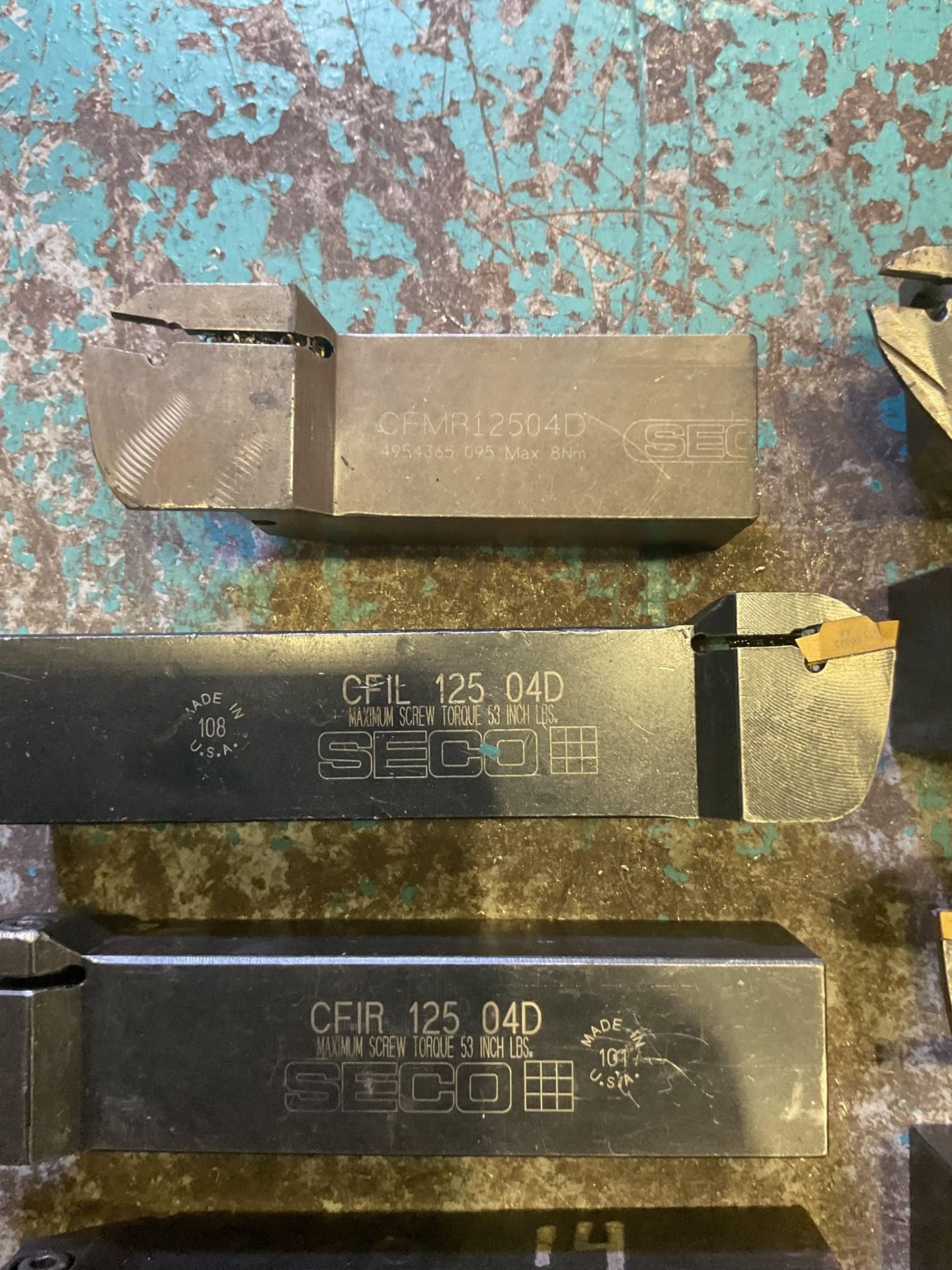 SECO 1.25 INCH SHANK INDEXABLE TURNING TOOL HOLDERS - Image 11 of 12
