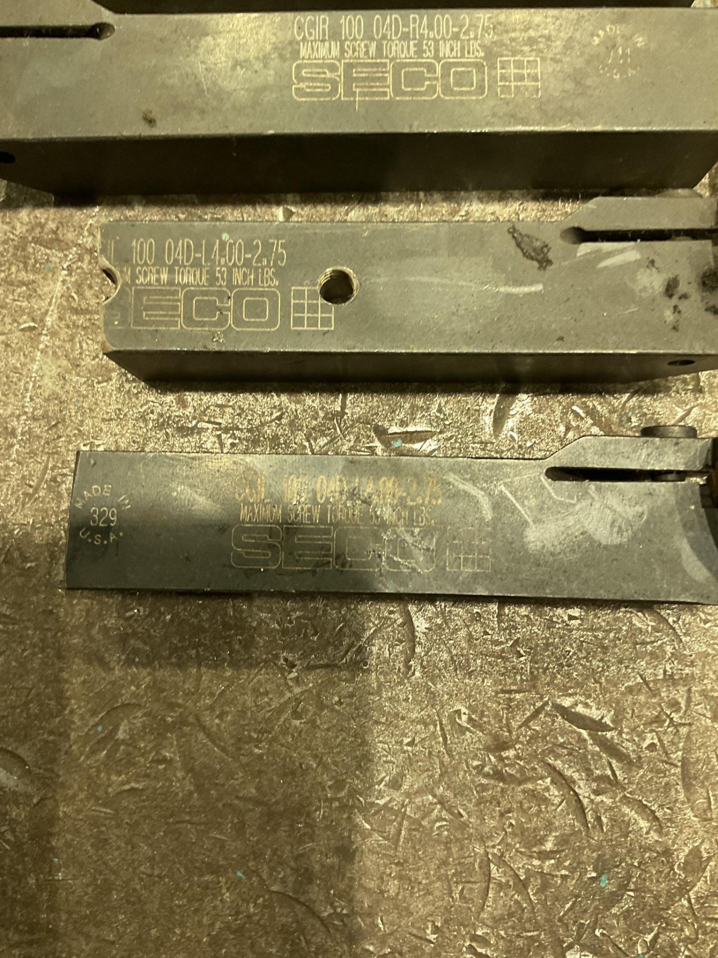 SECO 1” SHANK INDEXABLE TURNING TOOL HOLDERS - Image 6 of 13