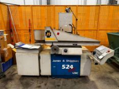 JONES AND SHIPMAN 524 EASY CNC AUTOMATIC SURFACE GRINDER (24”X16”)