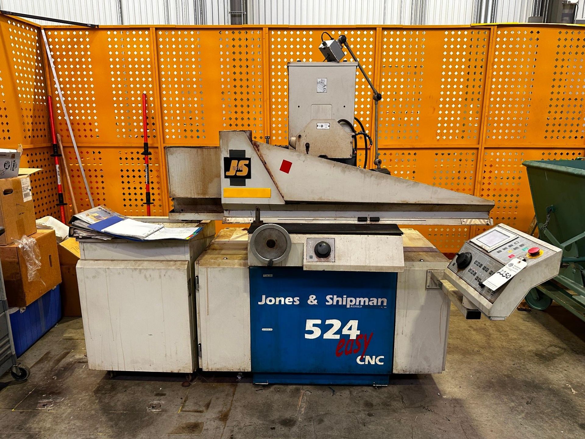 JONES AND SHIPMAN 524 EASY CNC AUTOMATIC SURFACE GRINDER (24”X16”)