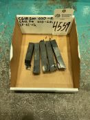 SECO AND ISCAR 1” SHANK INDEXABLE TURNING TOOL HOLDERS