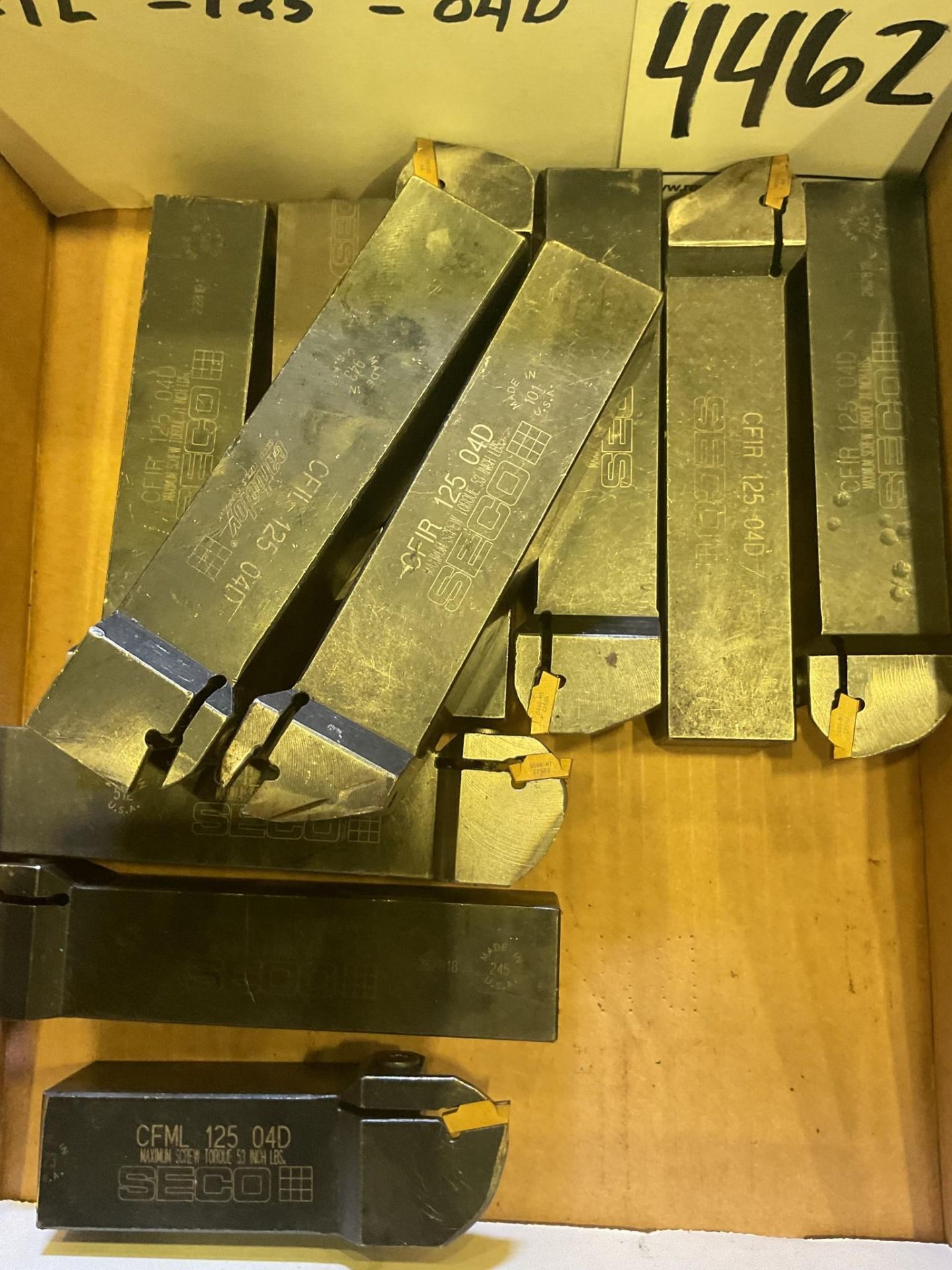SECO 1.25 INCH SHANK INDEXABLE TURNING TOOL HOLDERS - Image 2 of 12