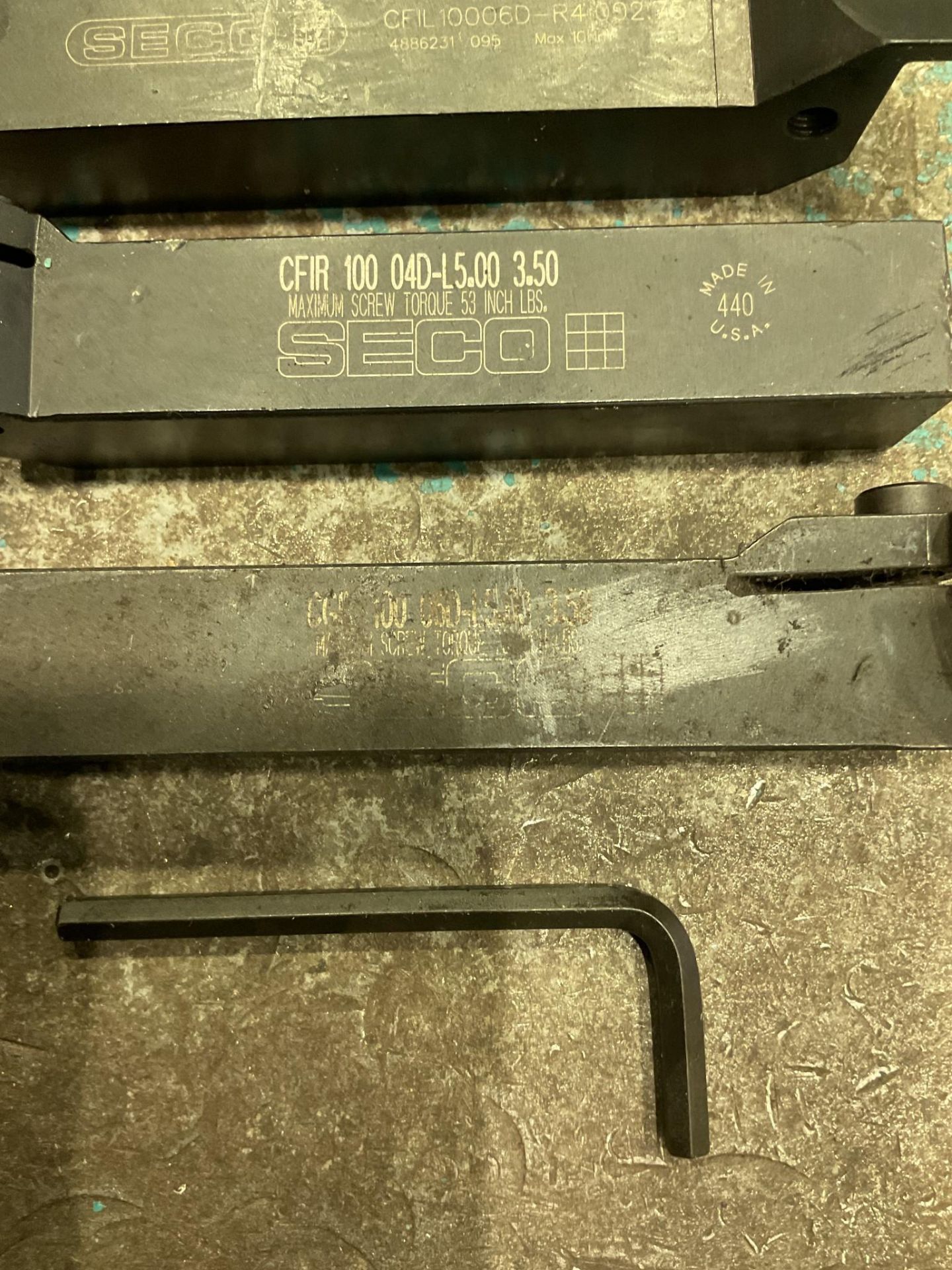 SECO 1” SHANK INDEXABLE TURNING TOOL HOLDERS - Image 8 of 13