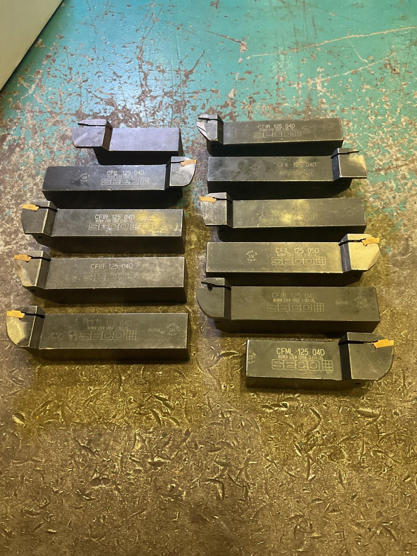 SECO 1.25 INCH SHANK INDEXABLE TURNING TOOL HOLDERS - Image 5 of 12