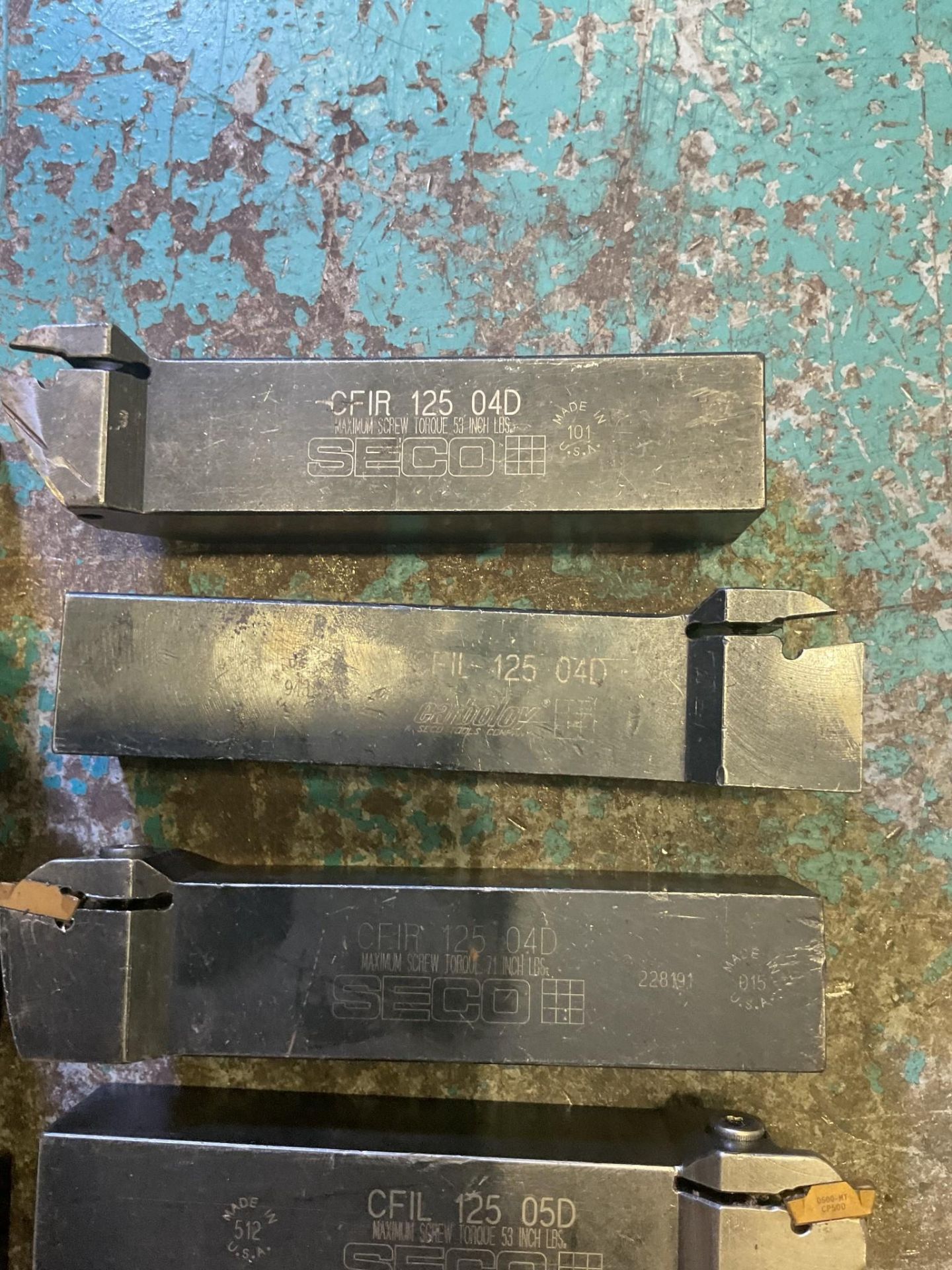 SECO 1.25 INCH SHANK INDEXABLE TURNING TOOL HOLDERS - Image 10 of 12