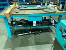 STEEL WORKBENCH, NO CONTENTS