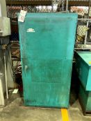 STEEL STORAGE CABINET WITH ASSORTED TOOLING CONTENTS