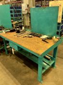STEEL WORKBENCH, NO CONTENTS