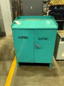 STEEL WORKSTATION, NO CONTENTS