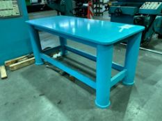 SOLID STEEL TOP CUSTOM WORKBENCH