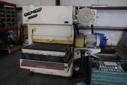 CEMCO 2000 WIDE BELT SANDER