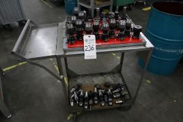 TOOL CART WITH CAT 40 TOOLING