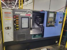 2014 DOOSAN LYNX 220 LMA CNC TURNING CENTER, TAILSTOCK, LIVE MILLING, PROBING