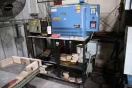 (2) INDUSTRIAL OVENS, FISHER AND ORTON, WITH CART AND ACCESSORIES