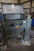 TRINCO DRY BLAST CABINET WITH DUST EXTRACTOR