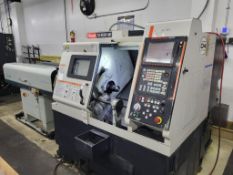 2005 MAZAK QUICK TURN NEXUS 100 CNC TURNING CENTER, TAILSTOCK, PARTS CATCHER, LNS BAR FEEDER