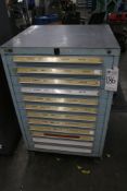VIDMAR 12 DRAWER TOOL CABINET, MILL TOOLING