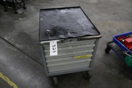 LISTA TOOL CART WITH MISCELLANEOUS HARDWARE