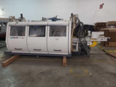 KOLAY ADJUSTABLE EDGE PROFILING/MILLING MACHINE LEFT & RIGHT HAND W/ 6 HEADS ON EACH SIDE MFG 2020