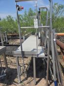 STAINLESS STEEL CATWALK W/ SAFETY RAILS 90