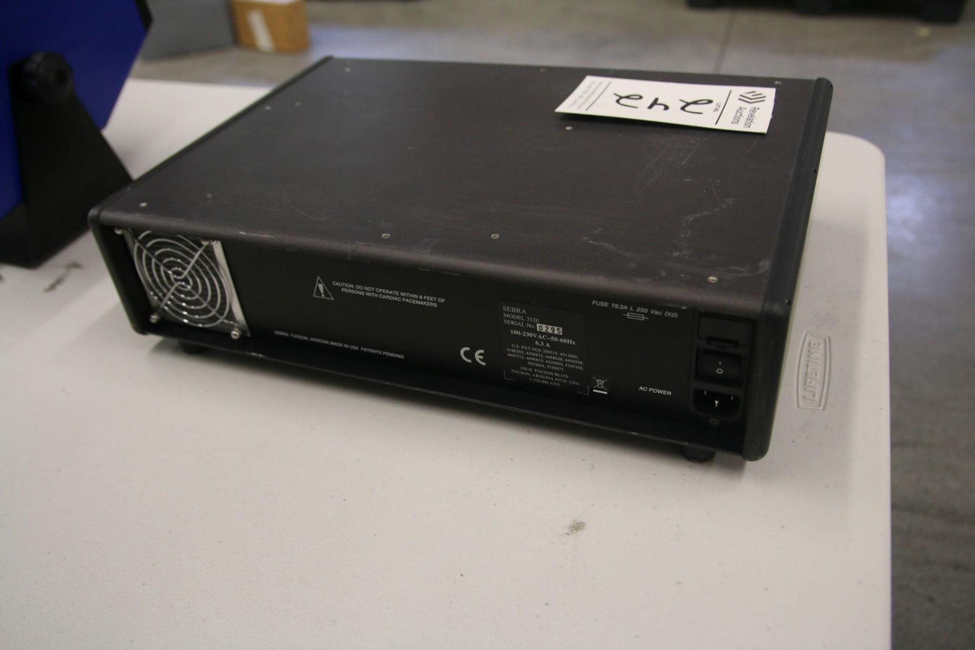 SEBRA MODEL 3120 RF TUBE SEALER - Image 2 of 3