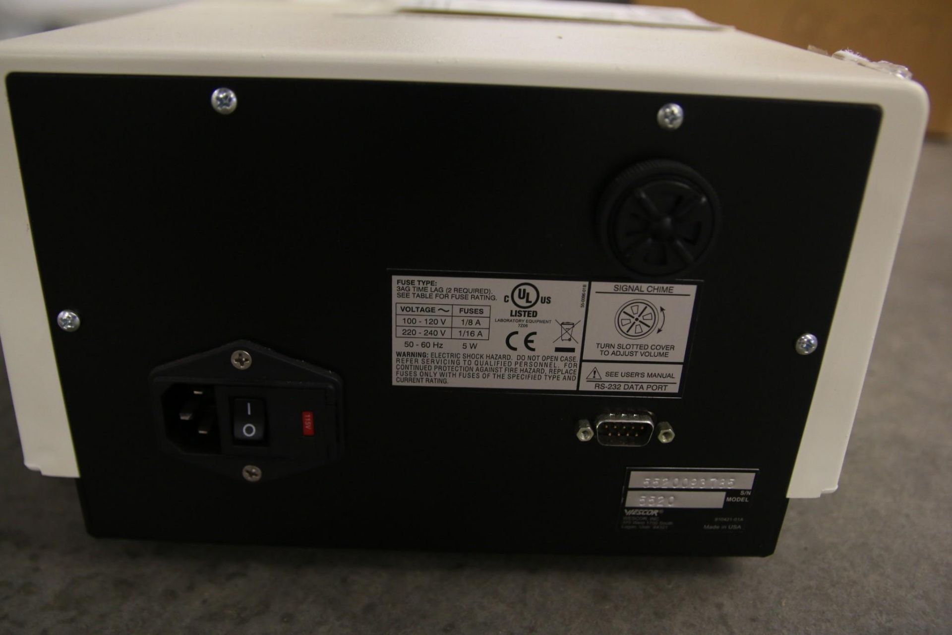 VAPRO MODEL 5520 VAPOR PRESSURE OSMOMETER - Image 3 of 3