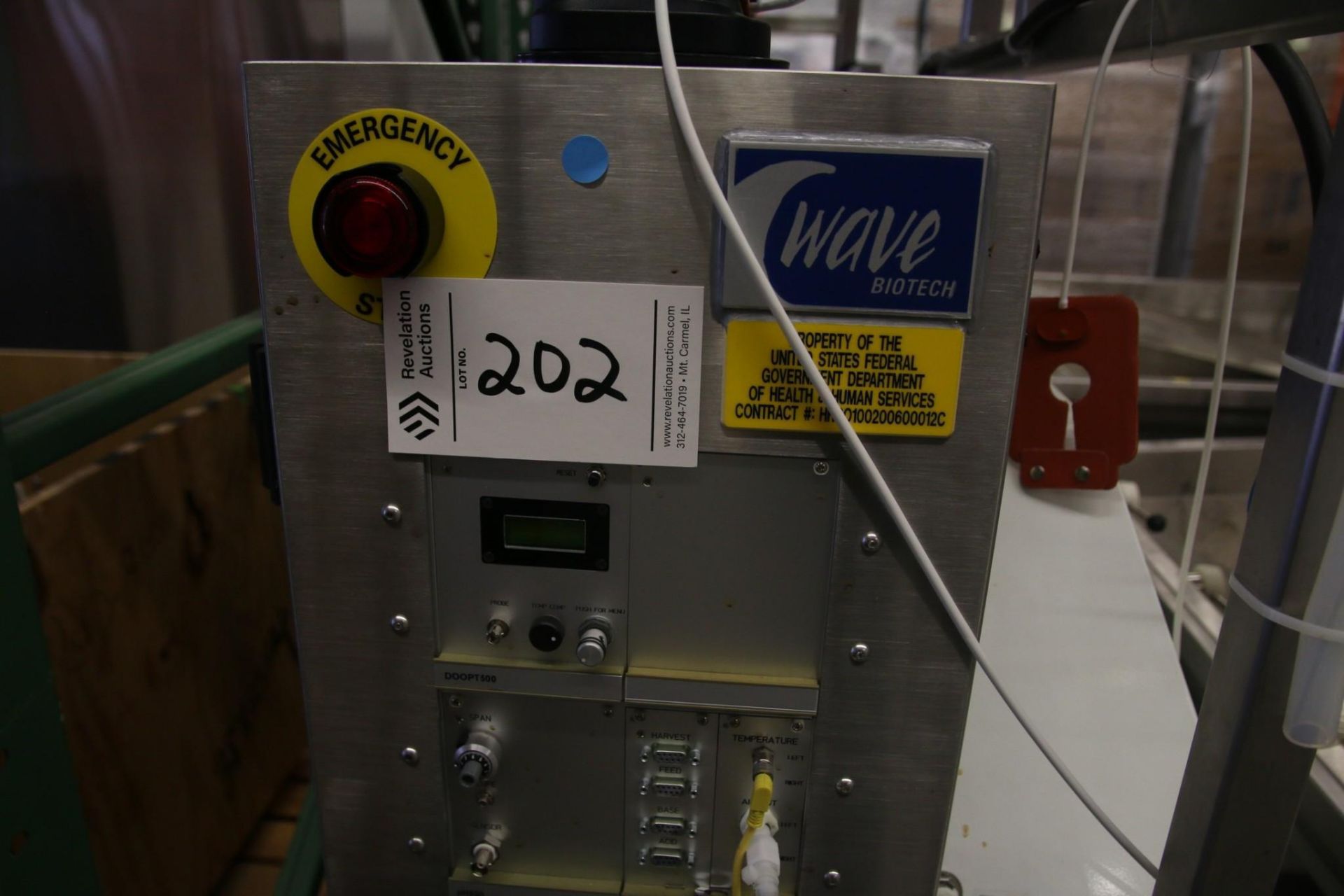 2008 WAVE BIOTECH MODEL 200L BIOREACTOR WAVE MACHINE - Image 7 of 9