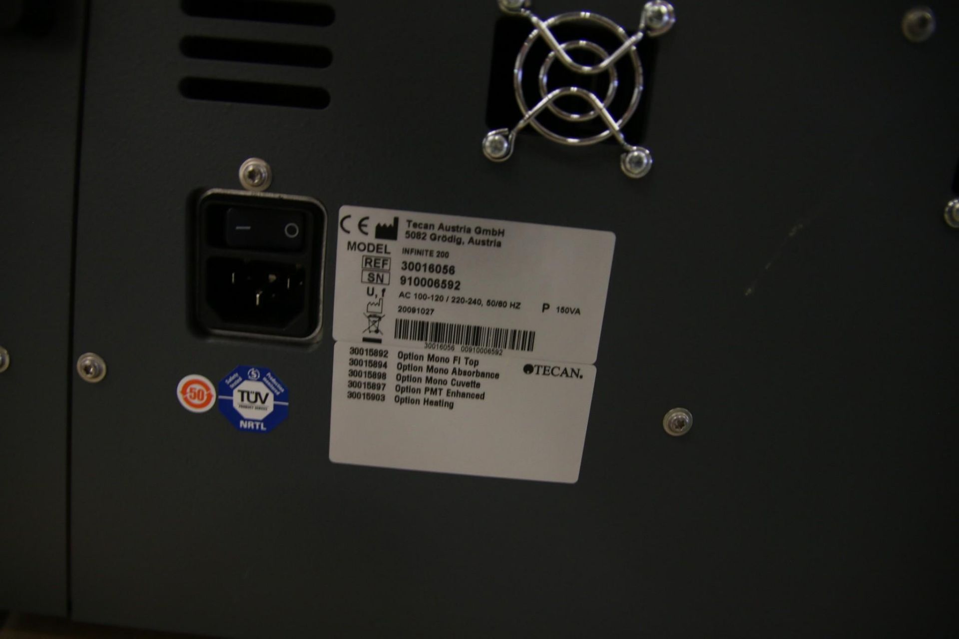 TECAN INFINITE M200 MULTI-DETECTION PLATE READER - Image 4 of 6