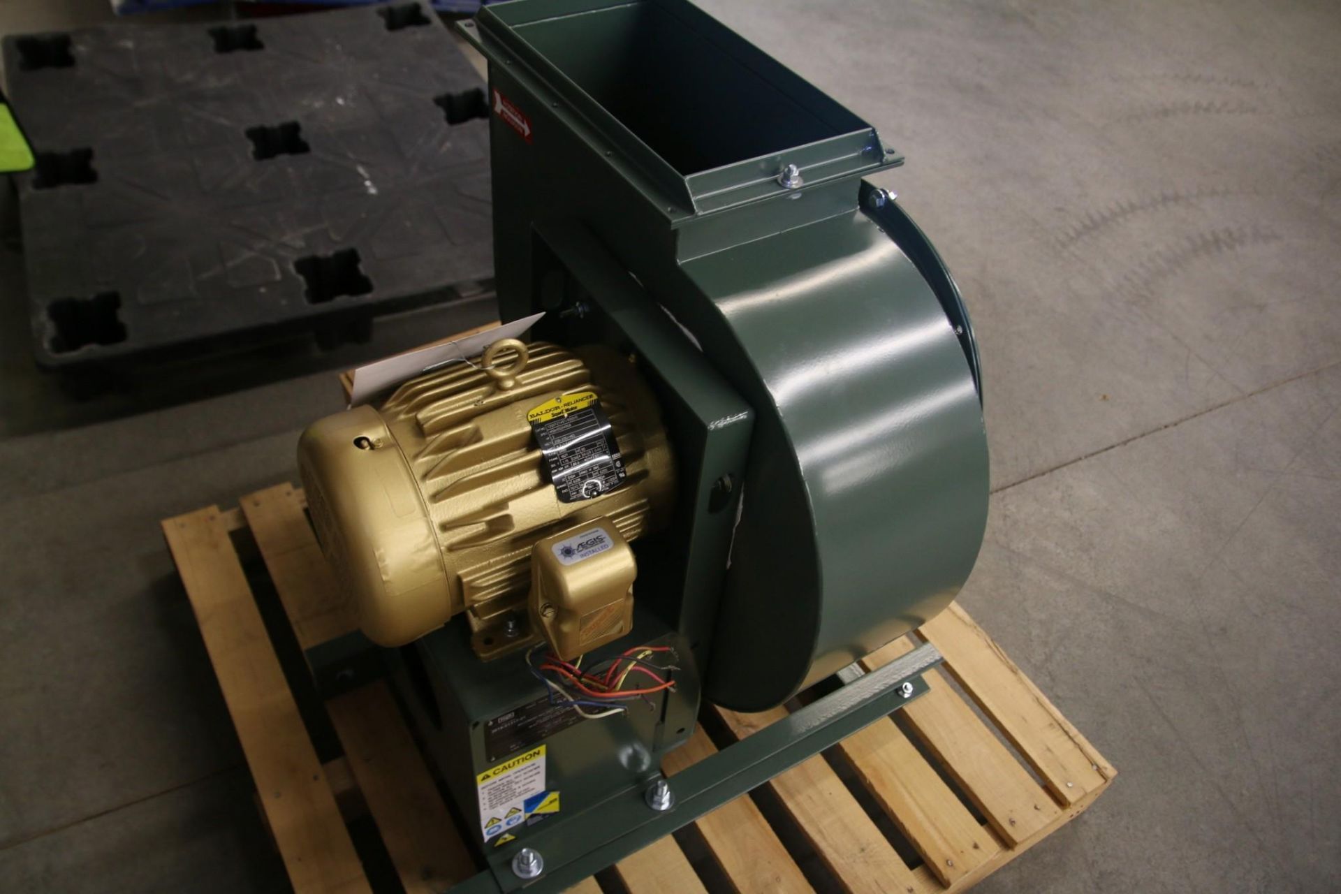 NEW YORK BLOWER SWSI CLASS 2 ARR4 BACKWARD INCLINED BLOWER - Image 3 of 5