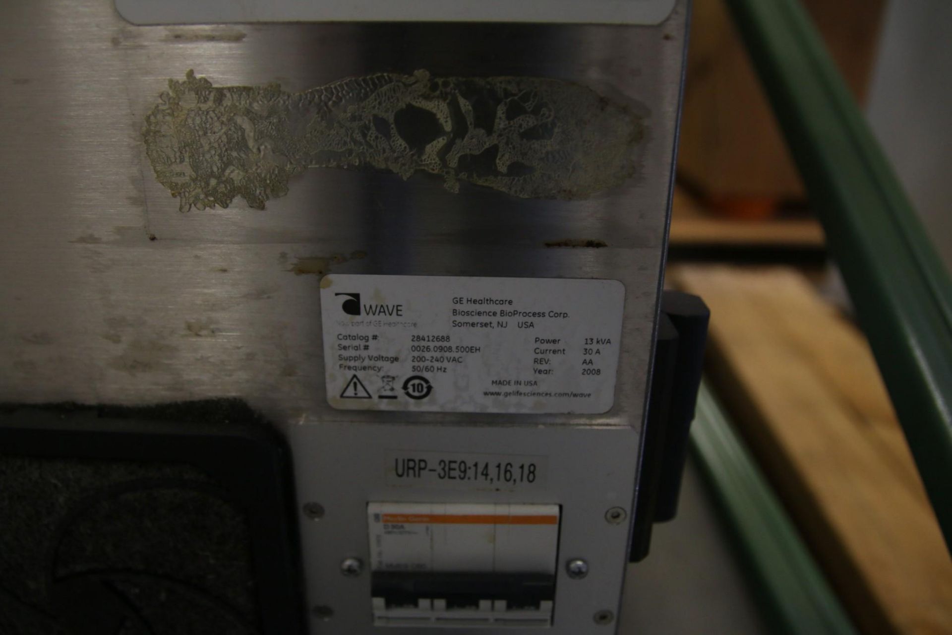 2008 WAVE BIOTECH MODEL 200L BIOREACTOR WAVE MACHINE - Image 9 of 9
