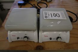 LOT OF (2) THERMO SCIENTIFIC SL194325 LIGHTED STIRRER