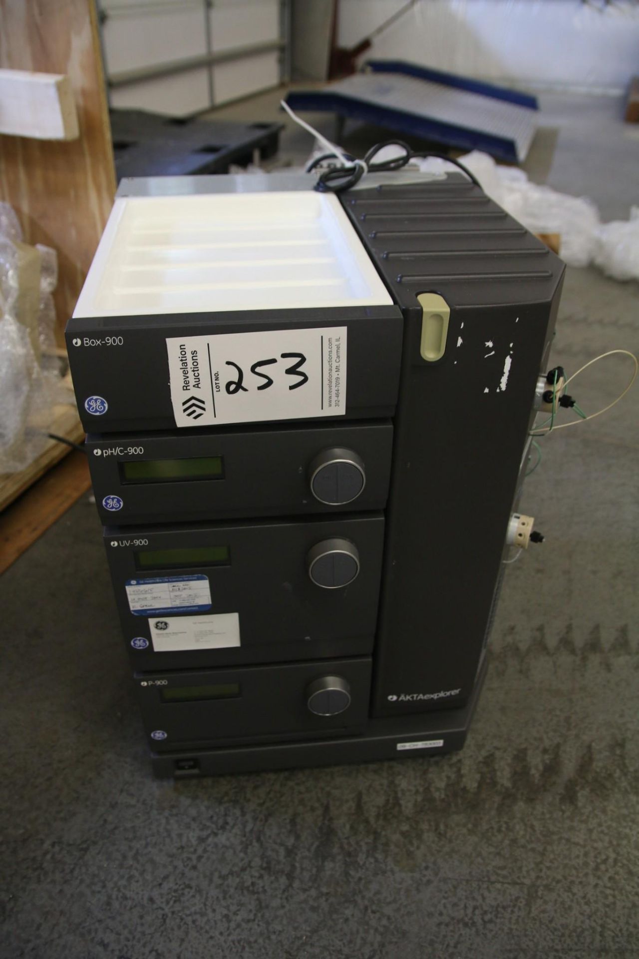 GE AKTAEXPLORER BASED LIQUID CHROMATOGRAPHY SYSTEM